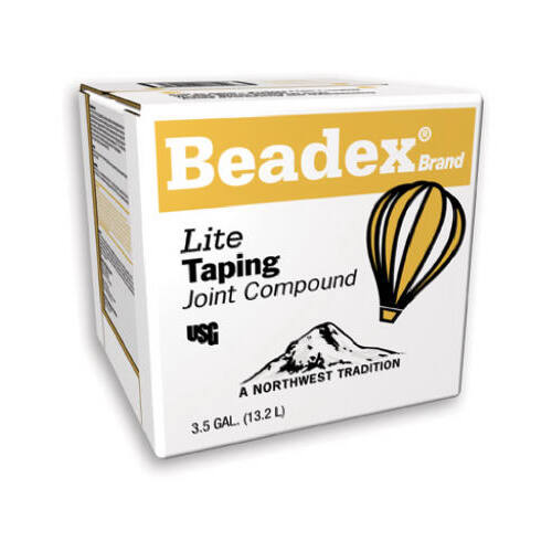 USG 385264 Joint Compound Beadex White Light Taping 3.5 gal White