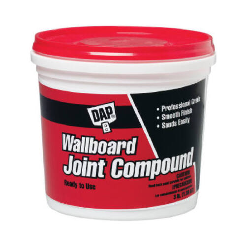 Joint Compound White Light Weight 1 gal White - pack of 4