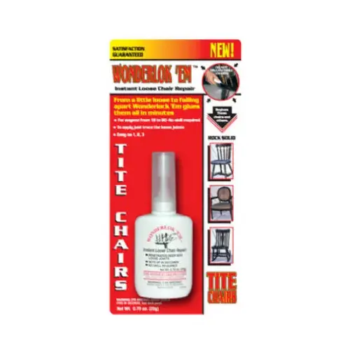 Wonderlok 'Em W2081 Glue Tite Chairs Super Strength 0.7 oz Clear