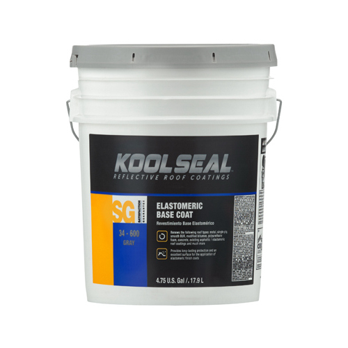 Roof Primer and Undercoat, Light Blue, 5 gal, Liquid