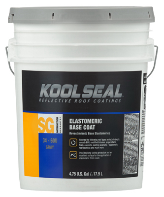 KOOL SEAL KS0034600-20 Roof Primer and Undercoat, Light Blue, 5 gal, Liquid