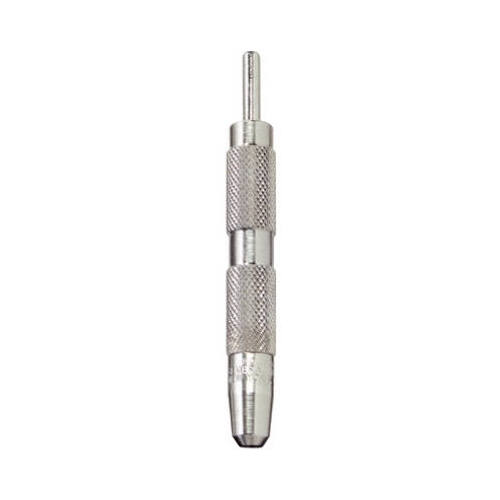 Jiffy Series Self-Center Punch, 3/8 in Tip, 2-1/2 in L, Steel