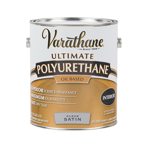 Polyurethane, Liquid, Clear, 1 gal, Can