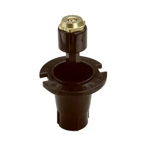 Pop-Up Sprinkler 1-1/4 H Full-Circle Black