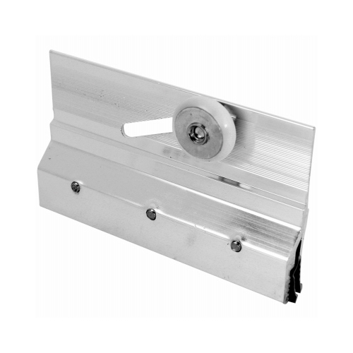 M 6053 Shower Door Top Bracket, Round, Chrome, For: Frameless Shower Doors Pair