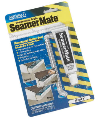 Amerimax 85127 Sealant SeamerMate Gray Silicone Gutter 1 oz Gray