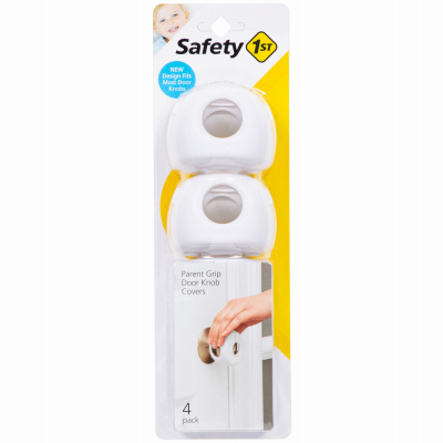 Safety 1st HS326 Door Knob Covers White Plastic White