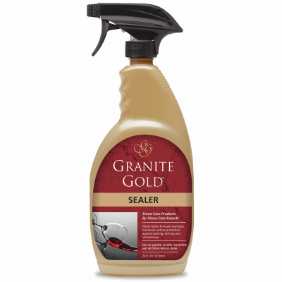 Granite Gold GG0036 Sealer, Liquid, Clear, 24 oz, Spray Bottle