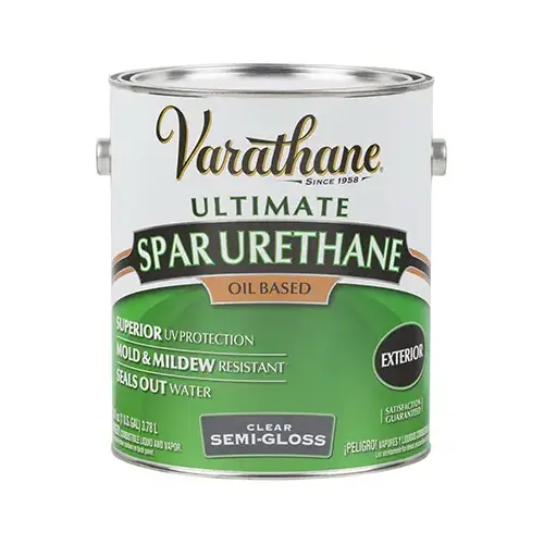 Spar Urethane Ultimate Semi-Gloss Clear Oil-Based 1 gal Clear