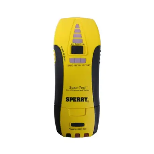 5" 1 Scanner and Tester Instruments Scan-Test Analog Yellow