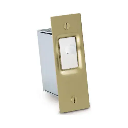 Door Jam Switch 10 amps Single Pole Momentary White White Tan