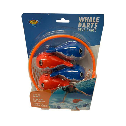 Dive Set Assorted Plastic Whale Darts Assorted