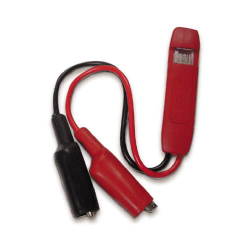 Twin Probe Circuit Tester, 5 to 50 V, Functions: Voltage, Red