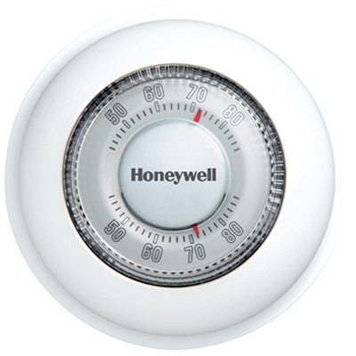 Honeywell CT87K1004/E1 Non-Programmable Thermostat, 24 V White