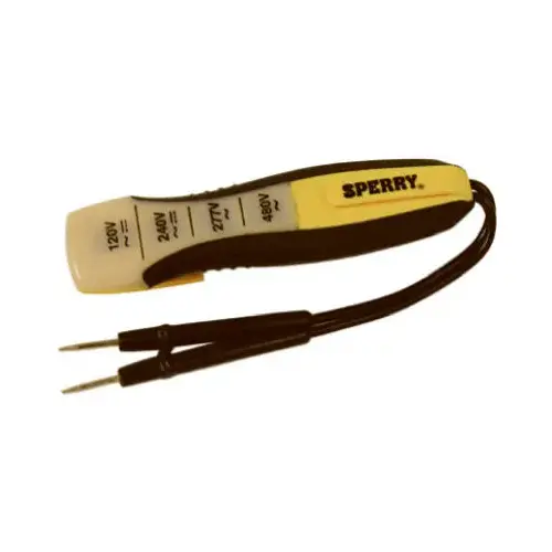 4 Range Voltage Tester 80/480 VAC/VDC Black/Yellow