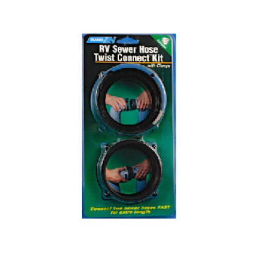 RV Twist Connect Kit, ABS, Gray - pack of 3