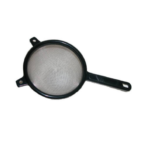 Strainer, Stainless Steel Mesh Wire, 5-1/2 In. Black