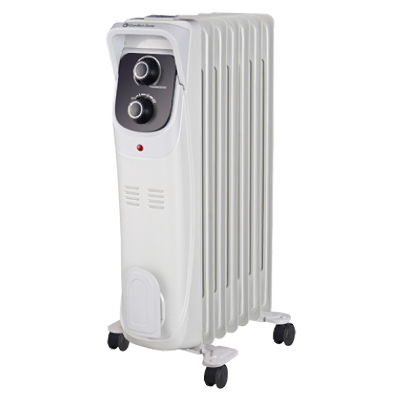 Comfort Zone CZ8008 Heater 5120 Btu/h 150 sq ft Oil Filled White