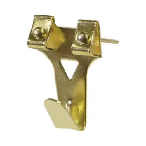 Picture Hanger AnchorWire Brass-Plated Gold Professional 40 lb Brass-Plated