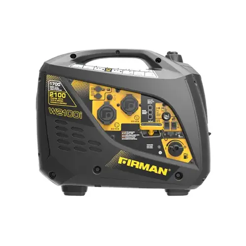 Firman W01784 Generator Whisper Series 2100 W 120 V Gasoline Inverter Black/Yellow