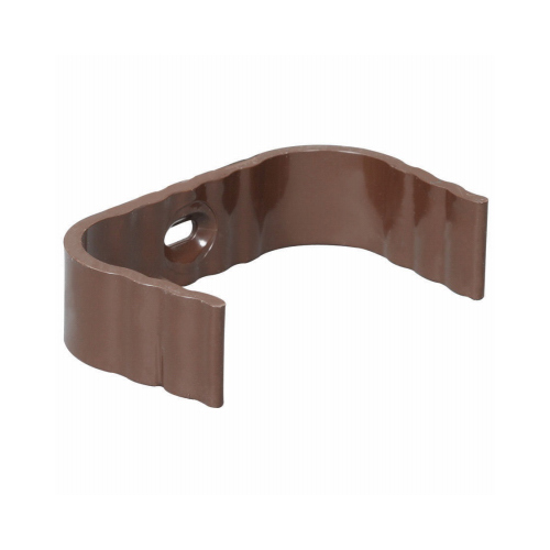 Downspout Band 0.8" H X 2" W X 3.25" L Brown Vinyl K Brown