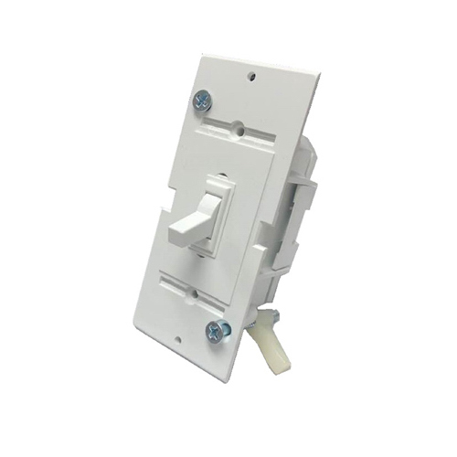 RV Single Conventional Switch 15 amps White