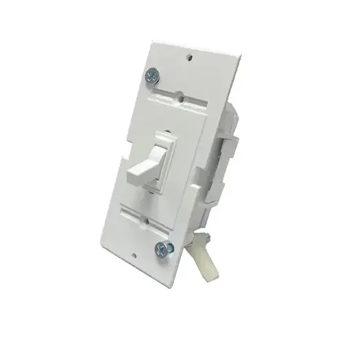 US Hardware E-160C RV Single Conventional Switch 15 amps White