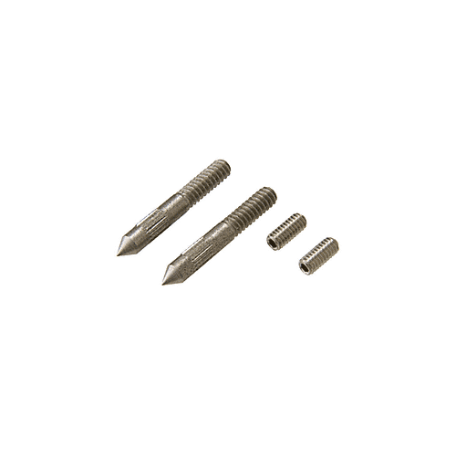 CRL Blumcraft 22A58 10-24 x 1/2" Stainless Steel Splice Pin Set 1-5/16" Overall Length