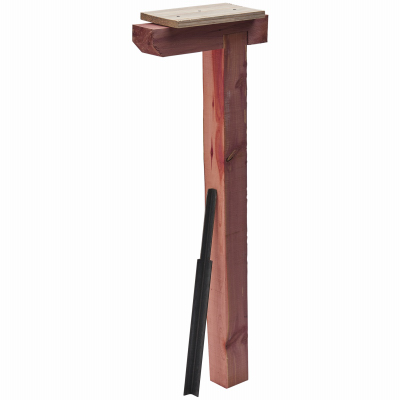 Gibraltar Mailboxes DPK00000 Mailbox Post 43.3" Natural Red Cedar Natural