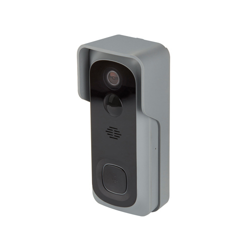 Video Doorbell Wi-Fi Smart Home Black/Gray ABS/Polycarbonate Wireless Black/Gray