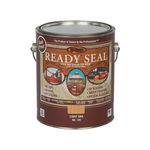 Ready Seal 105XCP4 Wood Stain and Sealer Goof Proof Semi
