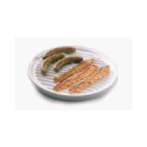 Departments - Nordic Ware 11 in. W X 11 in. L Microwave Bacon/Meat Rack  White