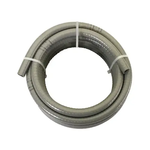 Ultratite Flexible Conduit, 3/4 in, 25 ft L, PVC Gray