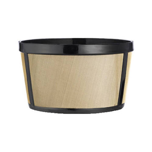 Medelco BF215CB Coffee Filter 12 cups Black/Gold Basket Black/Gold