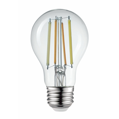 Globe Electric 34921 Filament LED Bulb Wi-Fi Smart Home A19 E26 (Medium) Tunable White 60 W Clear