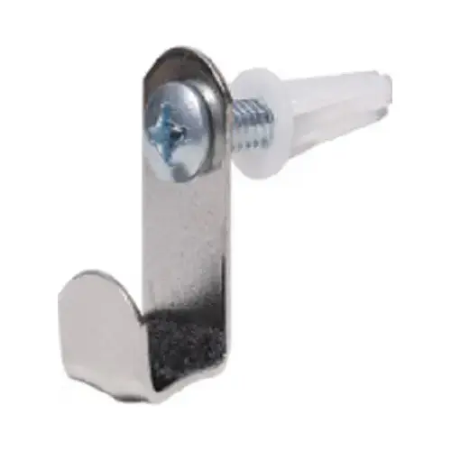 Hillman 121154 Mirror Holder AnchorWire Silver Hidden 20 lb Silver Pair