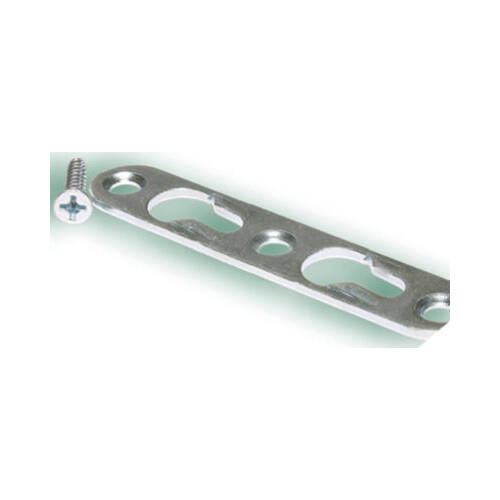 Picture Hanger AnchorWire Steel Zinc Silver Keyhole 20 lb Steel Zinc - pack of 10 Pairs