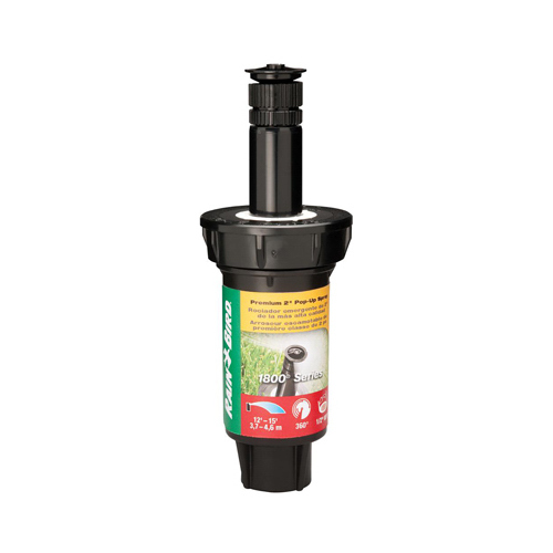 Pop-Up Spray Head 1800 Series 2" H Adjustable Black