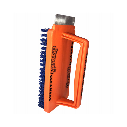 Grill Brush CitruSafe 6" L X 3" W Orange