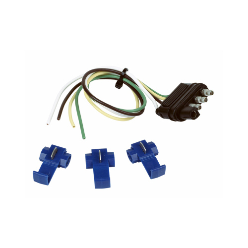 Trailer Wiring Kit, 12 in L Multicolored