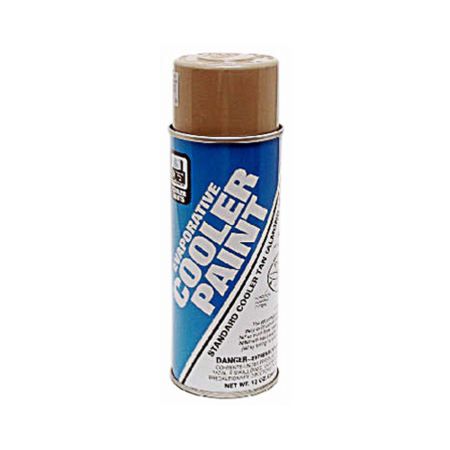 Cooler Spray Paint, Almond/Standard Tan, For: Evaporative Cooler Purge Systems