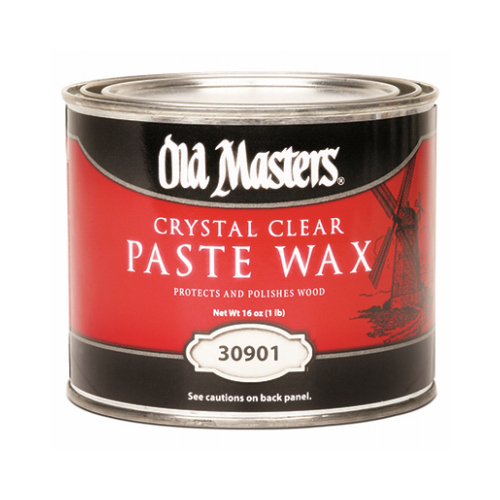 Old Masters 30901 Paste Wax Clear Paste 1 oz Clear