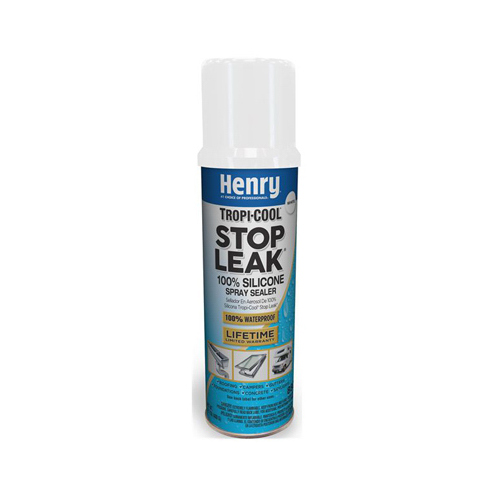 HENRY HE880W025 880 Tropi-Cool Series Silicone Spray Sealer, White, Liquefied Gas, 14.1 oz Canister