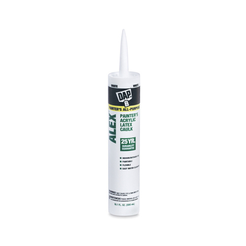 DAP 18609 18670 Painter's Acrylic Latex Caulk, White, 40 to 100 deg F