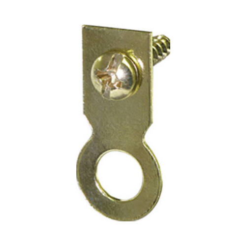 Ring Hanger AnchorWire Brass-Plated Small 1 lb Brass-Plated