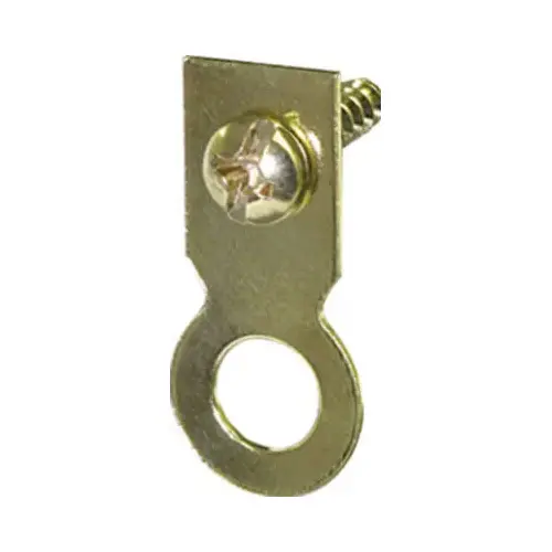 Ring Hanger AnchorWire Brass-Plated Small 1 lb Brass-Plated