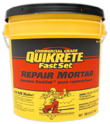 Quikrete 1241-20 Fast Set Repair Mortar 20 lb Gray