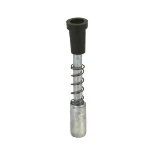 Window Screen Plunger Latch Diecast for 3/8 in. to 7/16 in. Frame Silver - pack of 25
