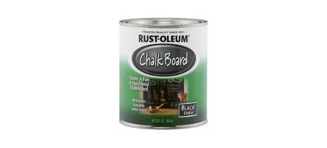 Rust-Oleum 301450 SPECIALTY Chalkboard Paint Black, Mild
