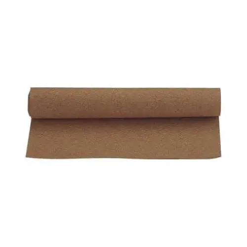 12 In. W. x 36 In. L. x 1/16 In. Thick Cork Gasket Material Brown